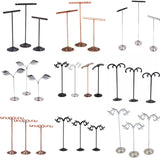 3Pcs Jewelry Metal Earring Holder Display Stand