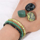3Pcs Natural 4mm Stone Bracelets Healing Bracelets