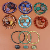 3Pcs Natural 4mm Stone Bracelets Healing Bracelets