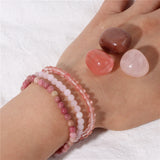 3Pcs Natural 4mm Stone Bracelets Healing Bracelets