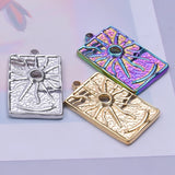 3Pcs Wicca Moon Star Sun Pentagram 12 Constellations Charms