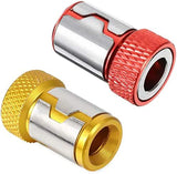 3Pcs Mini Bit Magnetizer Ring Holder for 1/4 Inch Screwdriver Bits