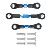 3Pcs Steering Link Rod for TT01 1/10 RC Car