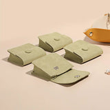 3Pcs Microfiber Jewelry Pouch Snap Button Style