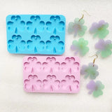 3Pcs Mini Butterfly Jewelry Resin Mold Clover Epoxy Casting Mould