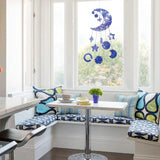 3Pcs Moon Star Wind Chime Silicone Moulds Dream Catcher Mold Keychain Pendant