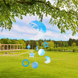 3Pcs Moon Star Wind Chime Silicone Moulds Dream Catcher Mold Keychain Pendant