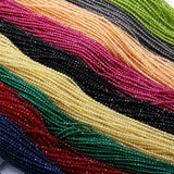 3Pcs Emeralds Loose Beads for Jewelry Making DIY Bracelet Necklace Ring