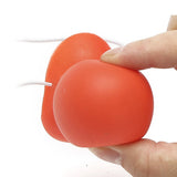 3Pcs Red Clown Nose Honking Squeaking Clown Nose with Elastic Rope for Adults