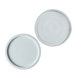 3Pcs Agate Coaster Molds Glossy Mirror DIY Craft Tray Moulds