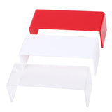 3Pcs 3mm Acrylic Display Stand Jewelry Rack Shelf Holder Plexiglass Counter