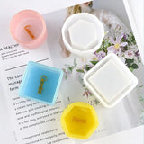 3Pcs/Set Flowerpot Casting Silicone Mould DIY Crafts