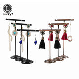 3Pcs/Set Earring Jewelry Display Rack Metal Earring Stud Organizer