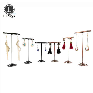 3Pcs/Set Earring Jewelry Display Rack Metal Earring Stud Organizer