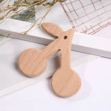3Pcs Wooden Non-animal Baby Molar Toys Blocks DIY Craft