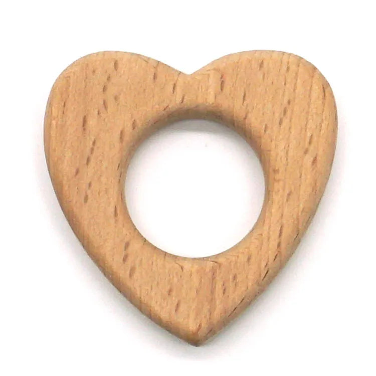 3Pcs Wooden Non-animal Baby Molar Toys Blocks DIY Craft