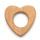 3Pcs Wooden Non-animal Baby Molar Toys Blocks DIY Craft