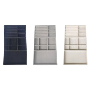 3Pcs Jewelry Trays Organizer for Necklace