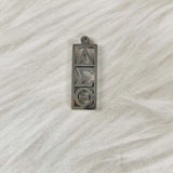 3Pcs Stainless Steel DST Letter Pendant Charms For DIY Jewelry