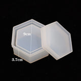 3Pcs Resin Storage Box Molds with Silicone Molds