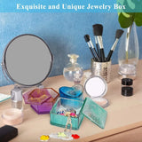 3Pcs Resin Moulds for Jewelry Box with Silicone Mold