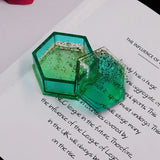 3Pcs Resin Moulds for Jewelry Box with Silicone Mold