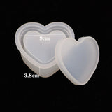 3Pcs Resin Storage Box Molds with Silicone Molds