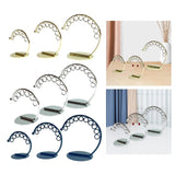3Pcs Earring Display Stand Jewelry Holder Earring Rack for Photo Props