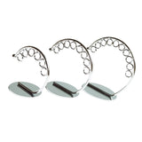 3Pcs Earring Display Stand Jewelry Holder Earring Rack for Photo Props