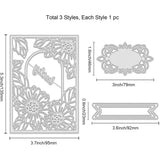 3Pcs Sunflowers Frame Metal Cutting Dies Stencils for DIY Scrapbook Card Making