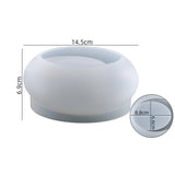 3Pcs Tea Candle Holder Resin Silicone Mould, DIY Home Decor