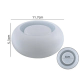 3Pcs Tea Candle Holder Resin Silicone Mould, DIY Home Decor
