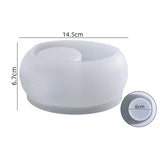 3Pcs Tea Candle Holder Resin Silicone Mould, DIY Home Decor
