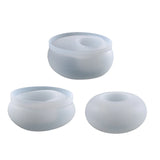 3Pcs Tea Candle Holder Resin Silicone Mould, DIY Home Decor