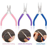 3Pcs Jewelry Making Repair Tool Needle Nose Pliers Round Nose Pliers