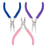 3Pcs Jewelry Making Repair Tool Needle Nose Pliers Round Nose Pliers