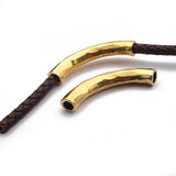 3Pcs Tibetan Tube Spacers Beads 6mm Hole for Jewelry Making