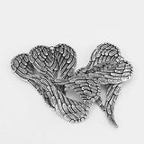3Pcs Patina Angle Wings Feather Charms Pendant DIY Necklace