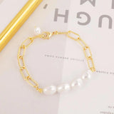 3Pcs Vintage Pearl Bracelet Wedding Bracelet Female Jewelry