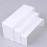 3Pcs Acrylic Display Stand Mini Figure Storage Rack Jewelry Holder Organizer
