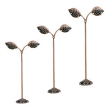 3Pcs Metal Earring Display Stand Antique Organizer