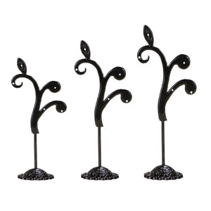 3Pcs Metal Earring Display Stand Antique Organizer