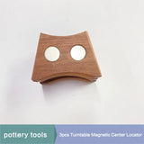 Pottery Tools Turntable Center Positioner Magnetic Fixing Tools
