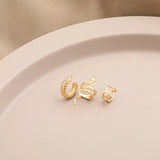Punk Snake Clip Earrings Set No Piercing