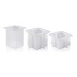 3-Piece Epoxy Resin Molds for Tea Light Candle Holder