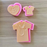 3 Nurse Auscultation Clothes Silicone Molds for DIY Crafts
