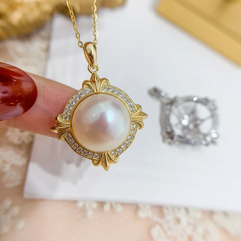3-Piece Classic Pendant Jewelry Making DIY Pendant Settings