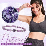 3Pcs Purple Amethyst Slimming Bracelet