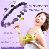 3Pcs Purple Amethyst Slimming Bracelet