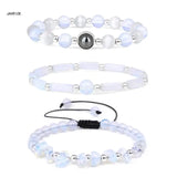 3Pcs Purple Amethyst Slimming Bracelet